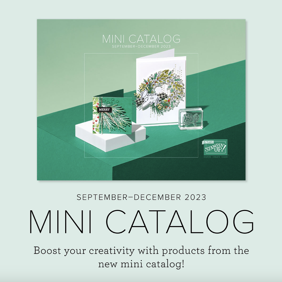 The NEW Holiday Catalogue Starts NOW!
